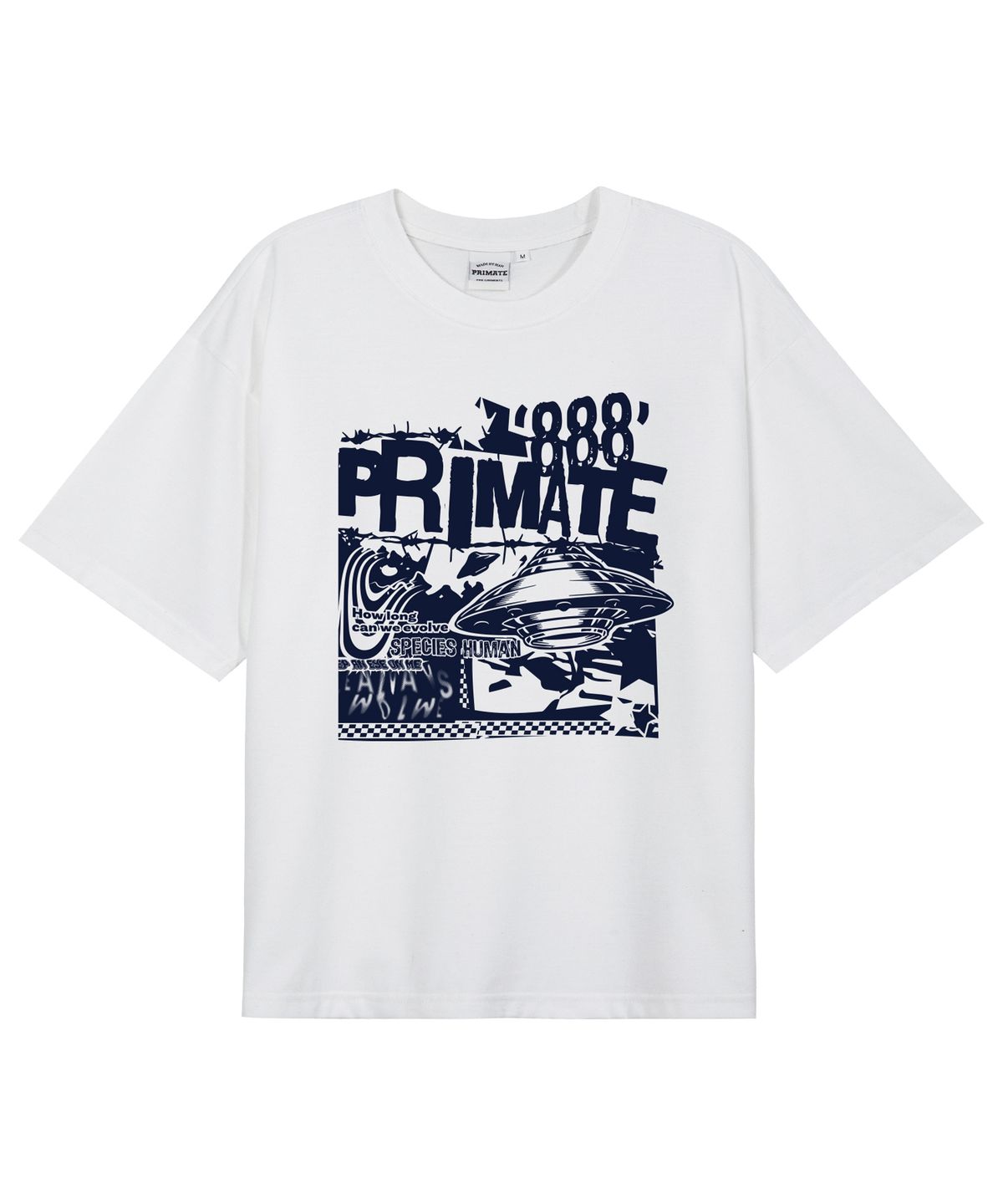 프라임에이트(PRIMATE) [COOL COTTON] SPACE 오버핏 반팔티셔츠 8 COLORS