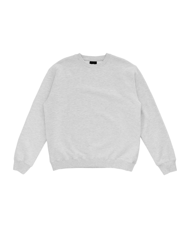 ESSENTIAL HEAVY SWEAT SHIRT-GRAY