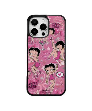 베티붑 키치 스위트 에폭시 범퍼 폰케이스_핑크