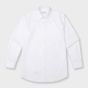 예작 레귤러핏 레이온 혼방 솔리드 셔츠 YJ4SIR301WH