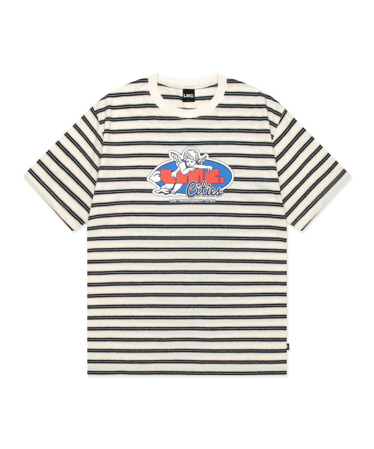 엘엠씨(LMC) ANGEL STRIPE TEE off white
