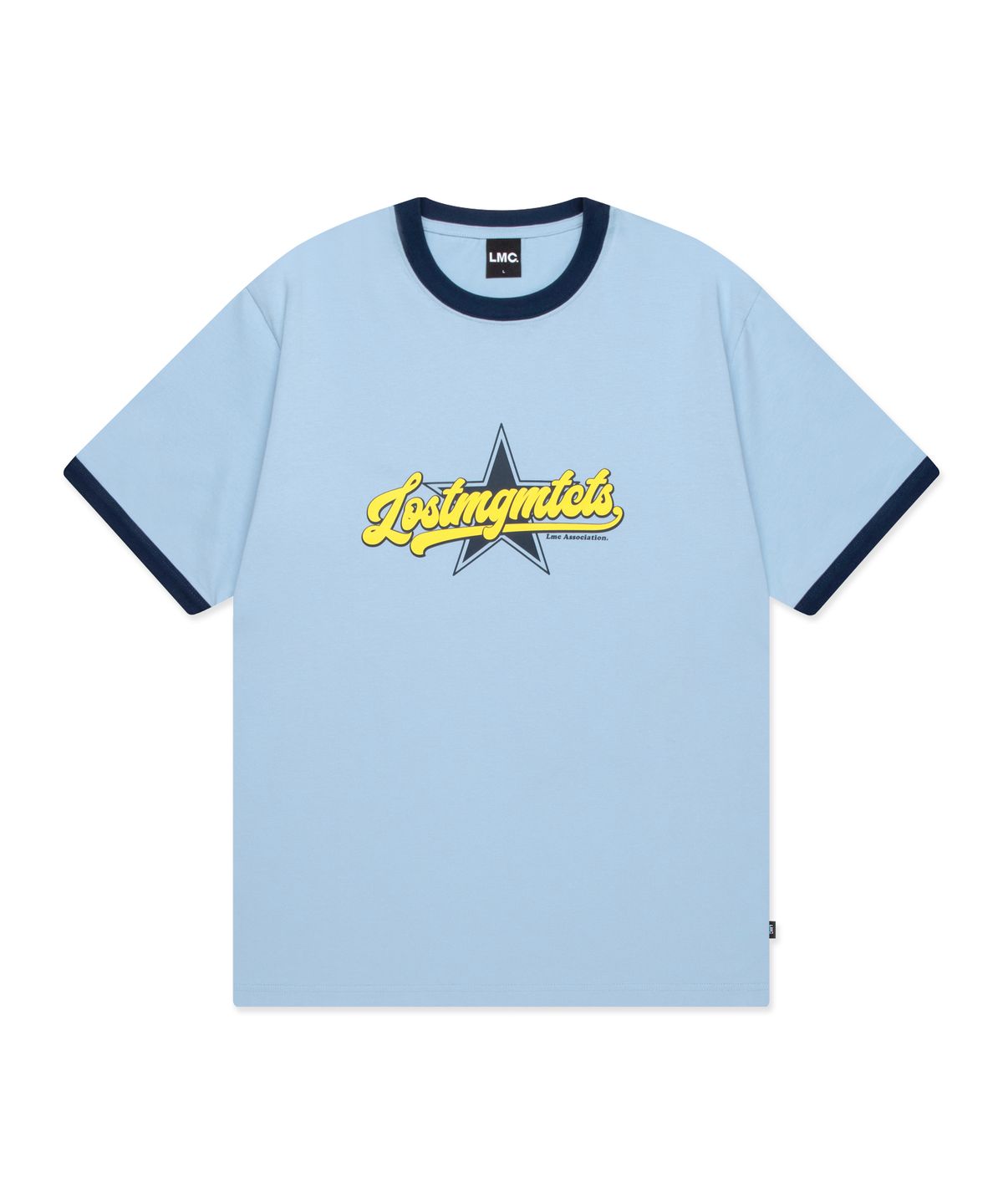엘엠씨(LMC) STAR RINGER TEE light blue