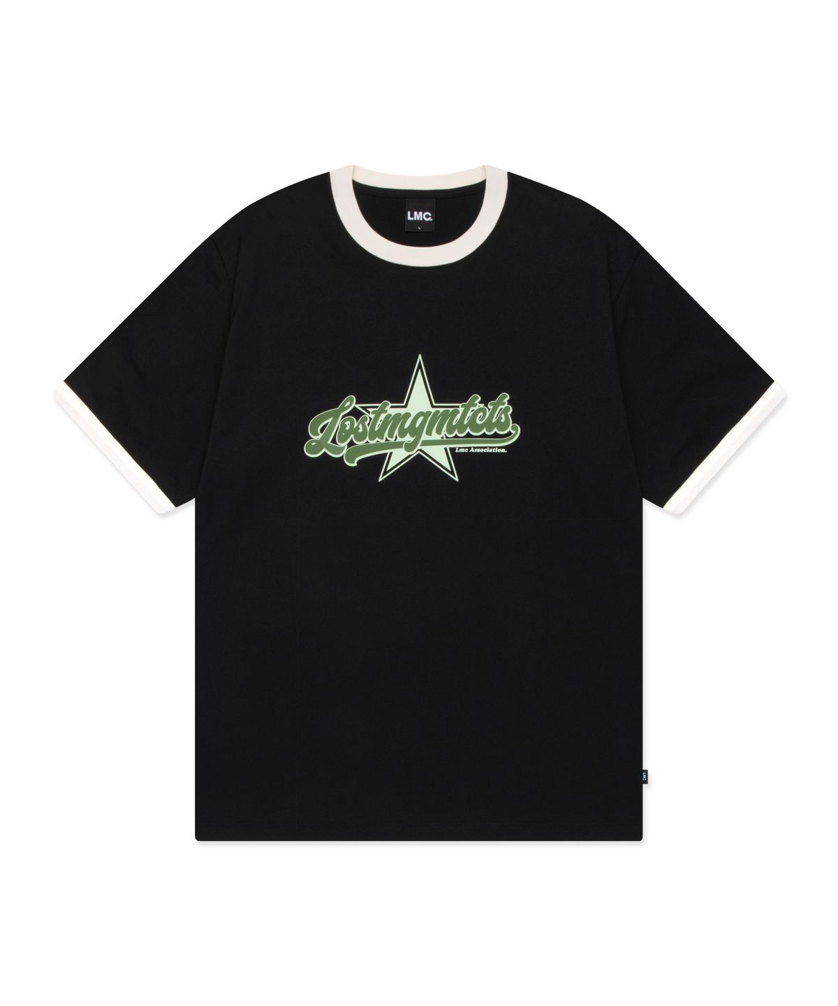 엘엠씨(LMC) STAR RINGER TEE black