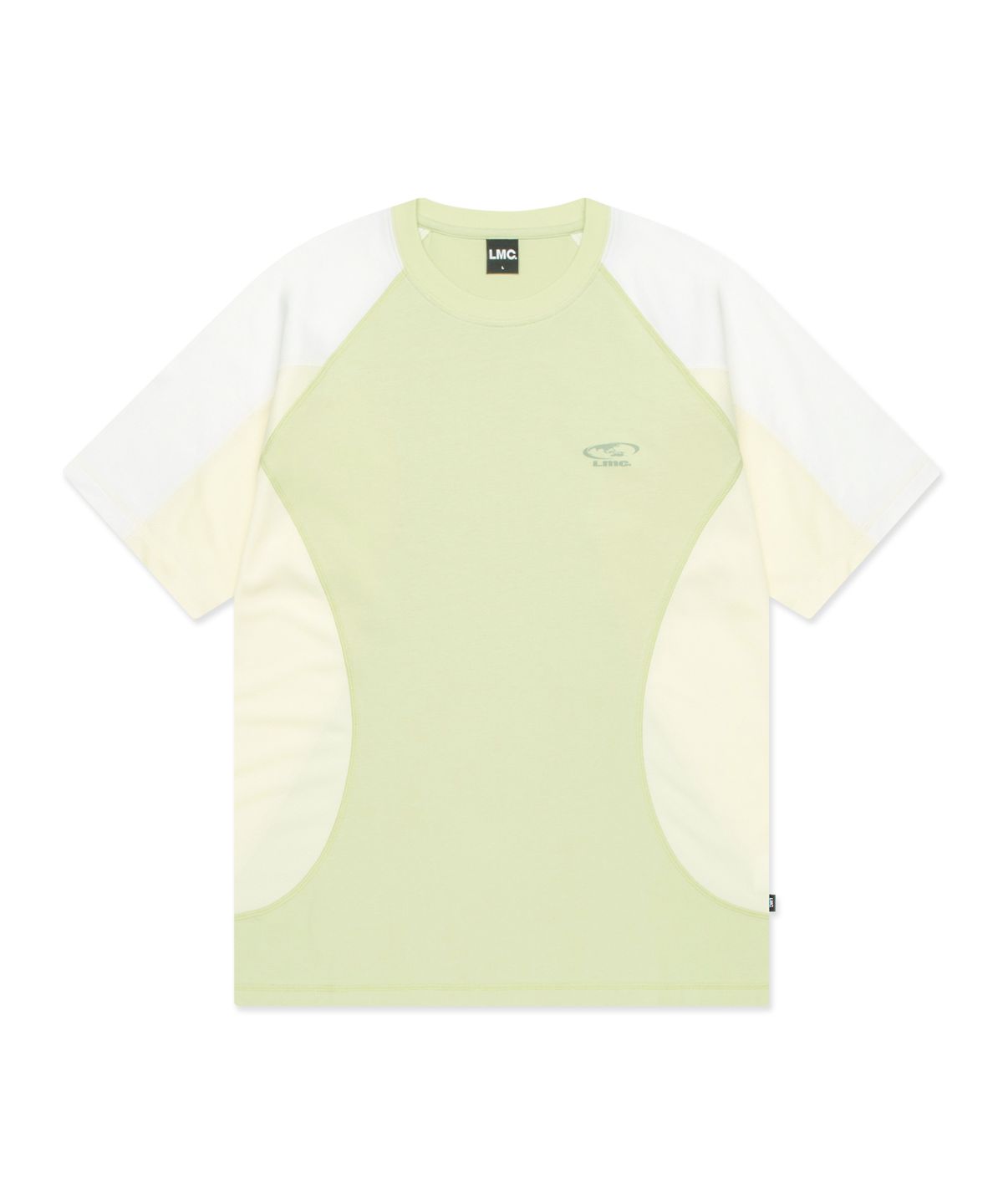 엘엠씨(LMC) CURVED LINE TEE lime