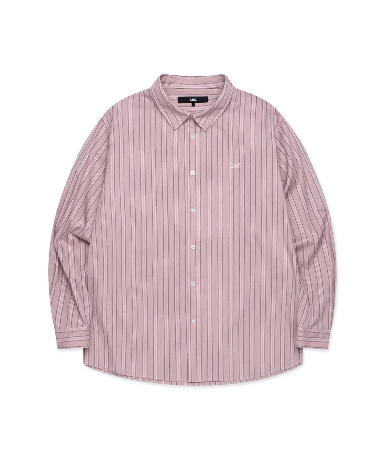 NEW CLASSIC LOGO SHEER SHIRT pink