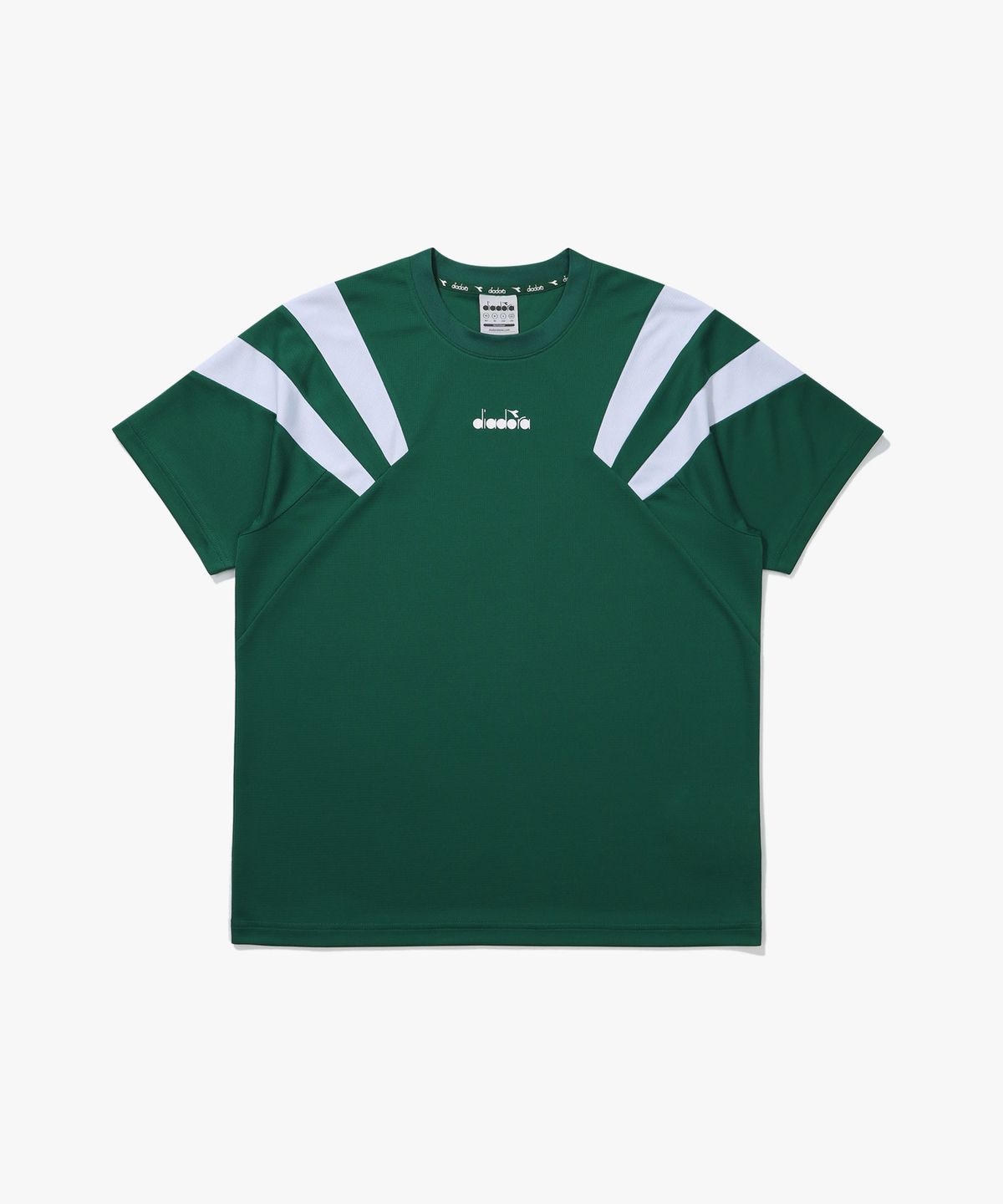 디아도라(diadora) 그랜드슬램 에어리 메쉬 반팔 티셔츠 GREEN