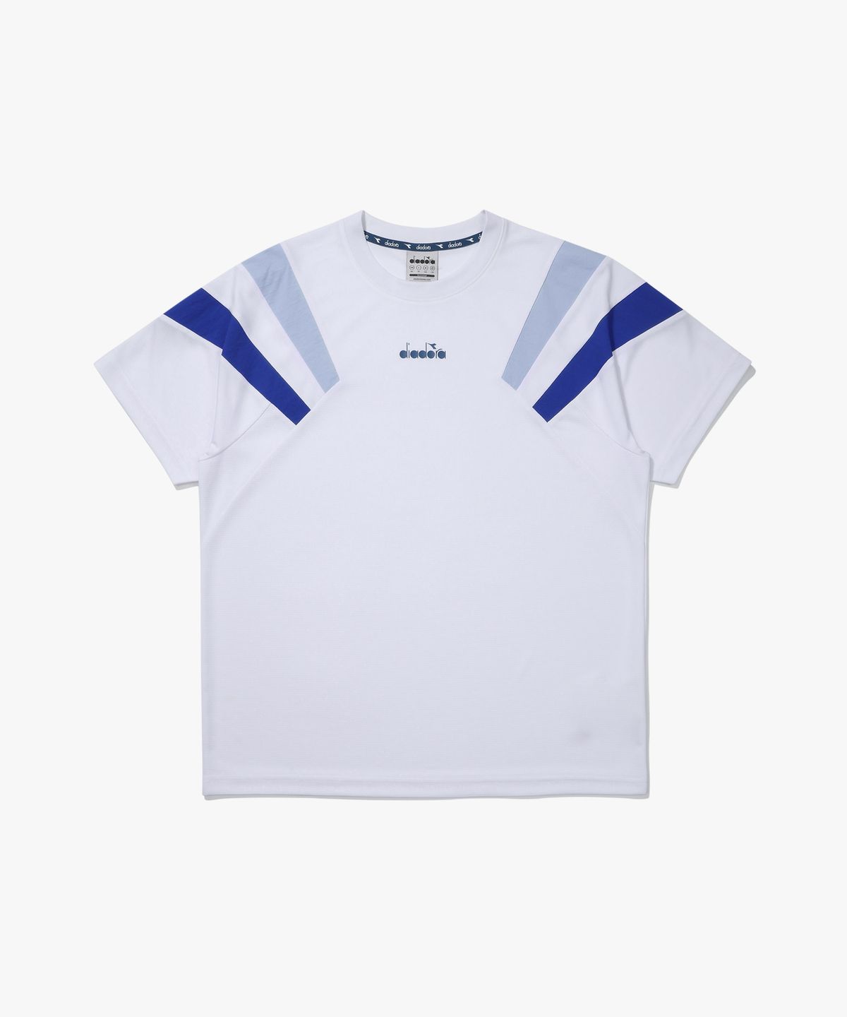 디아도라(diadora) 그랜드슬램 에어리 메쉬 반팔 티셔츠 WHITE
