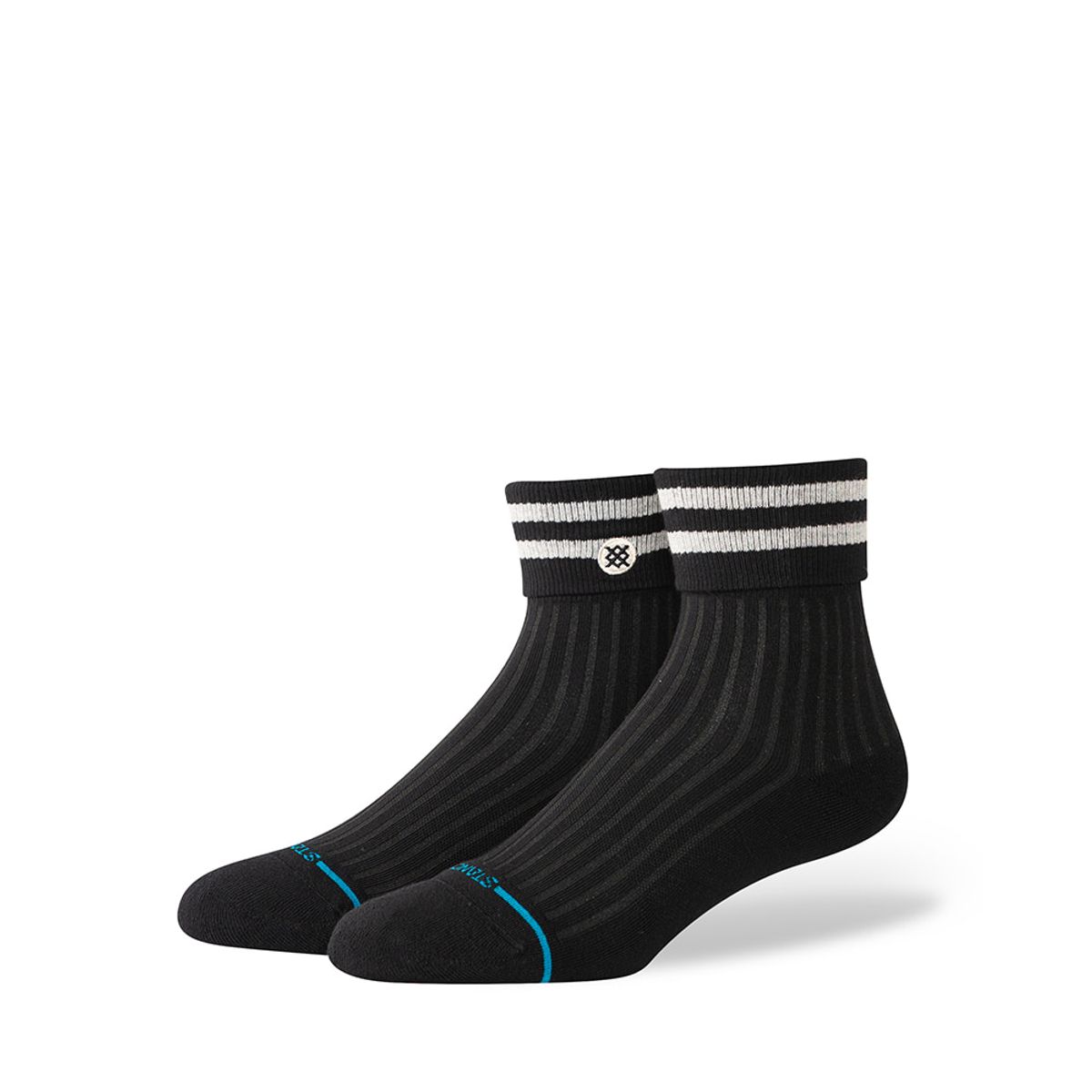 스탠스(STANCE) [WOMEN] 롤 커프 쿼터 STC-W345C24ROL-BLK