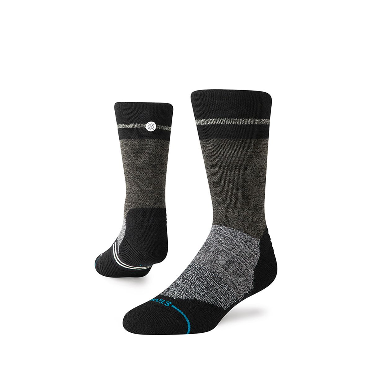 스탠스(STANCE) [UNISEX] 트렌톤 미드 울 크루 STC-A458A25TRE-BLK