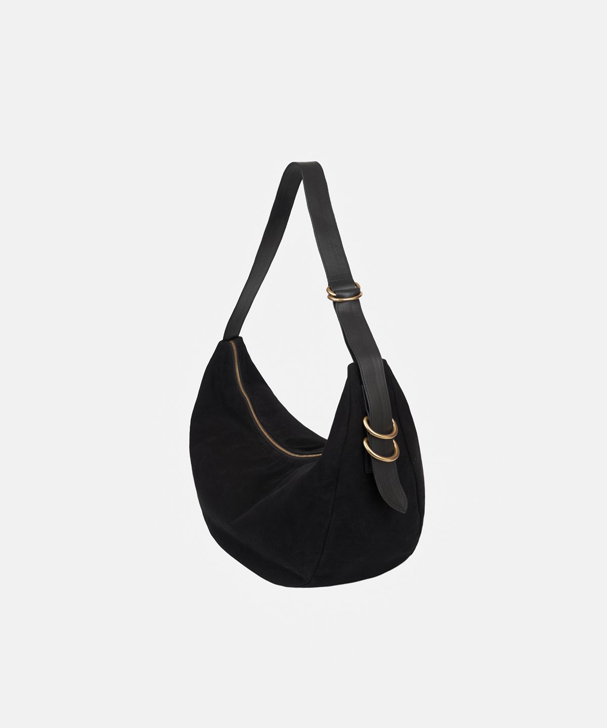 서피스에디션(SURFACE EDITION) ECLIPESE LEATHER CROSS BAG BLACK