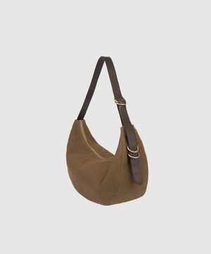 ECLIPESE LEATHER CROSS BAG BROWN