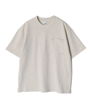 Lawrence Short Sleeve T-shirt Melange Beige