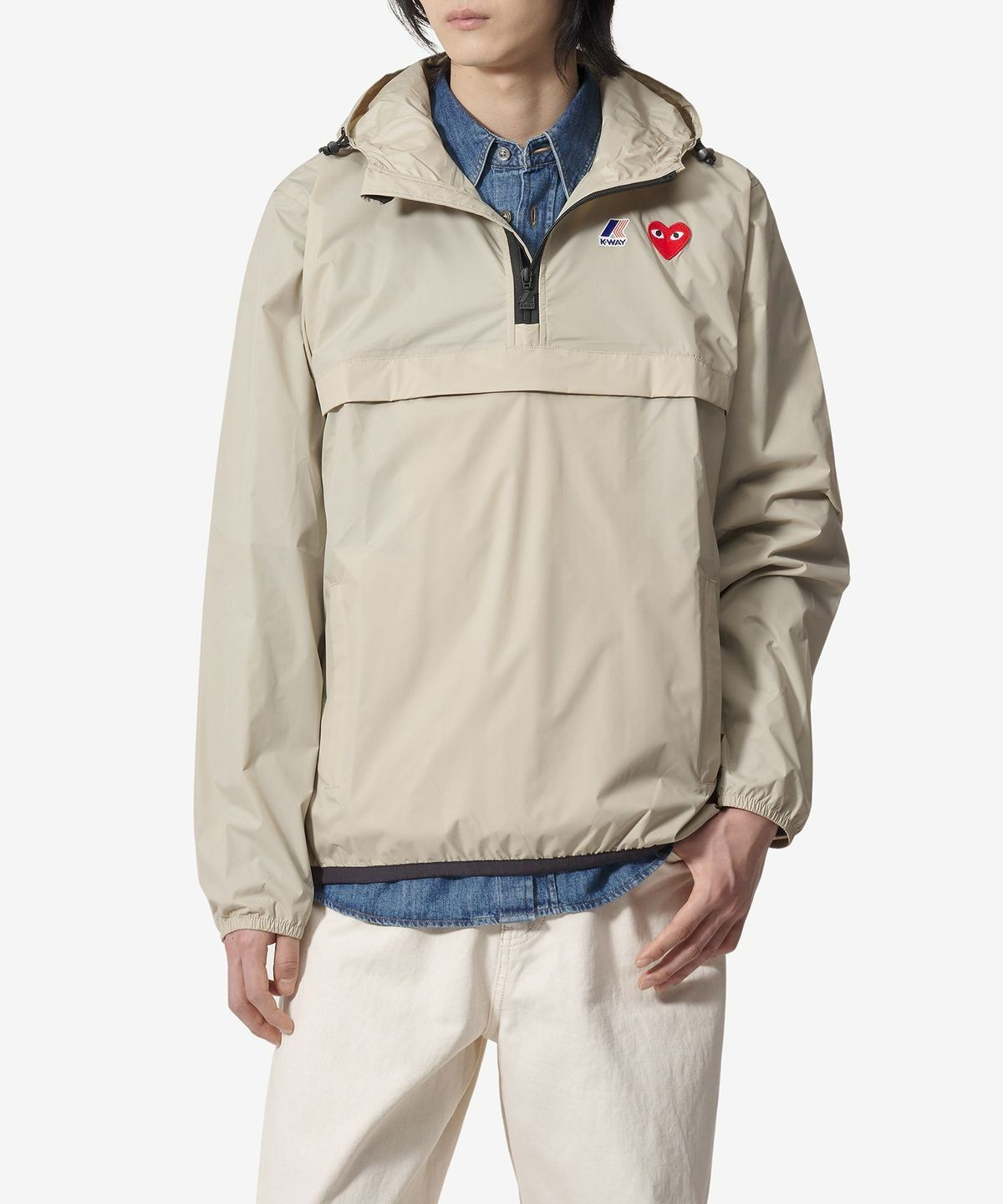 MUSINSA公式 | COMME DES GARCONS PLAY K-WAY x CDG PLAY Red