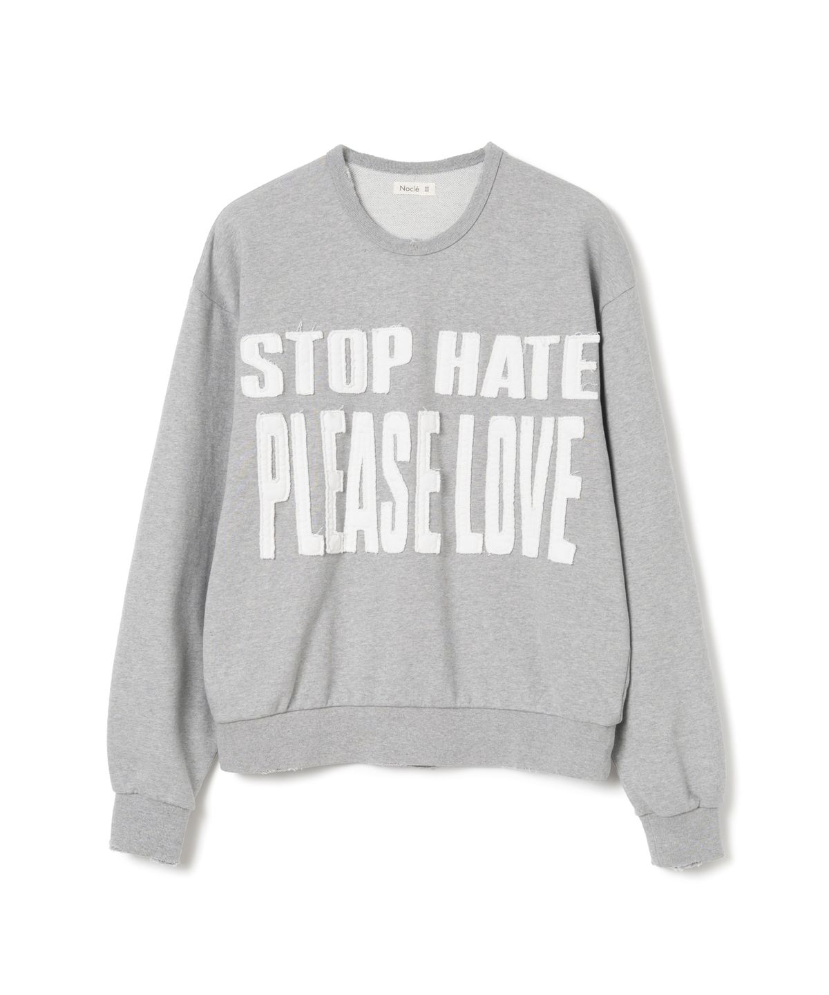노클(NOCLE) S.H.P.L Sweat Shirts Grey