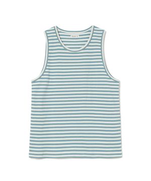 Zev Stripe Tank Top Blue