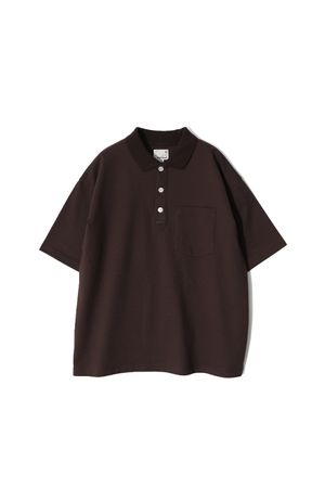 Sumerset Short Pique Pullover Shirt Dark Brown