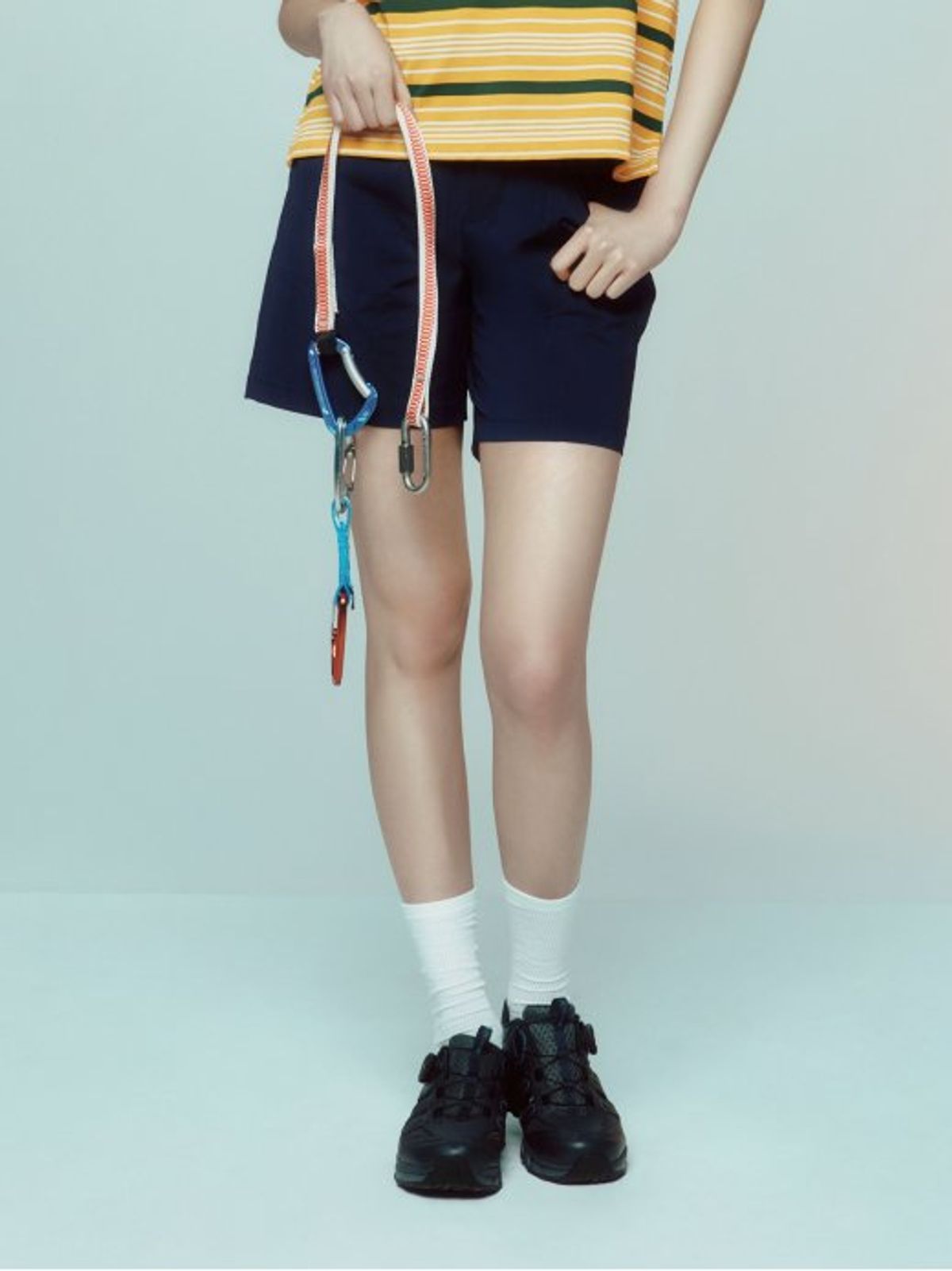 아이더(EIDER) RIDGE CORE (릿지코어)  여성 카고 숏 팬츠_Carbon