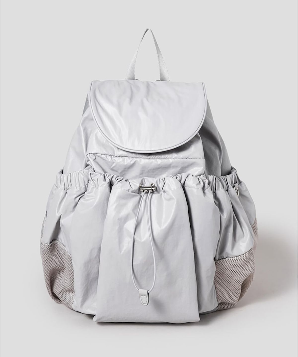 빈폴 액세서리(BEANPOLE ACCESSORY) 윈디 링클 백팩 - 라이트 그레이