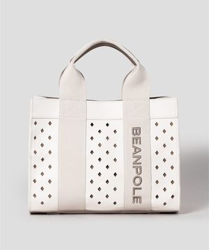 여성 그레이스 타공 카트백 - 아이보리