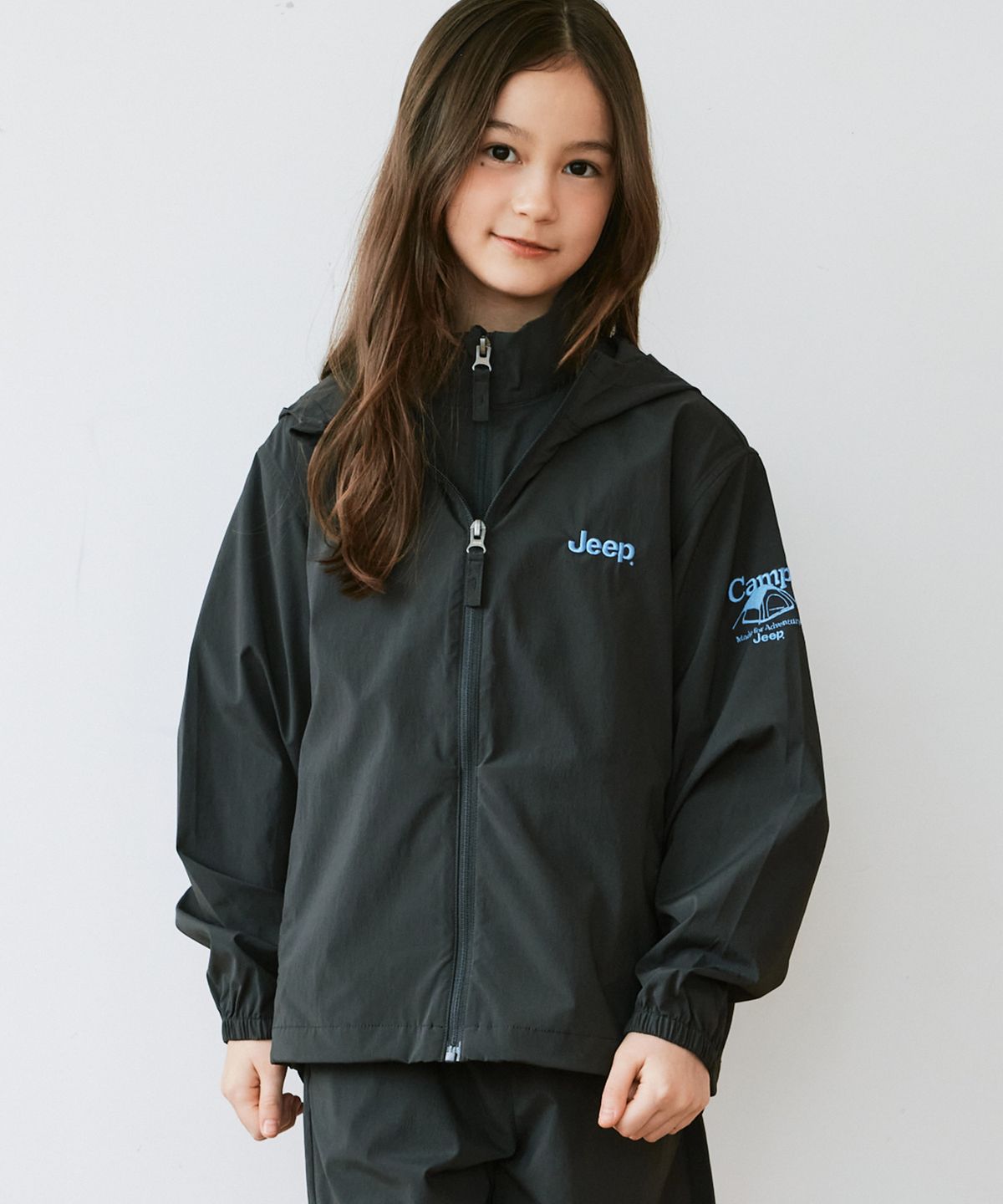 지프키즈(JEEPKIDS) 캠프 경량 바람막이(KQ5JPU484DG)