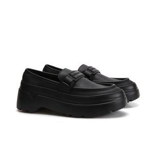 [UNISEX] 리파인드 익스플로러 플랫폼 로퍼 - 블랙 UFF2251LEABLK