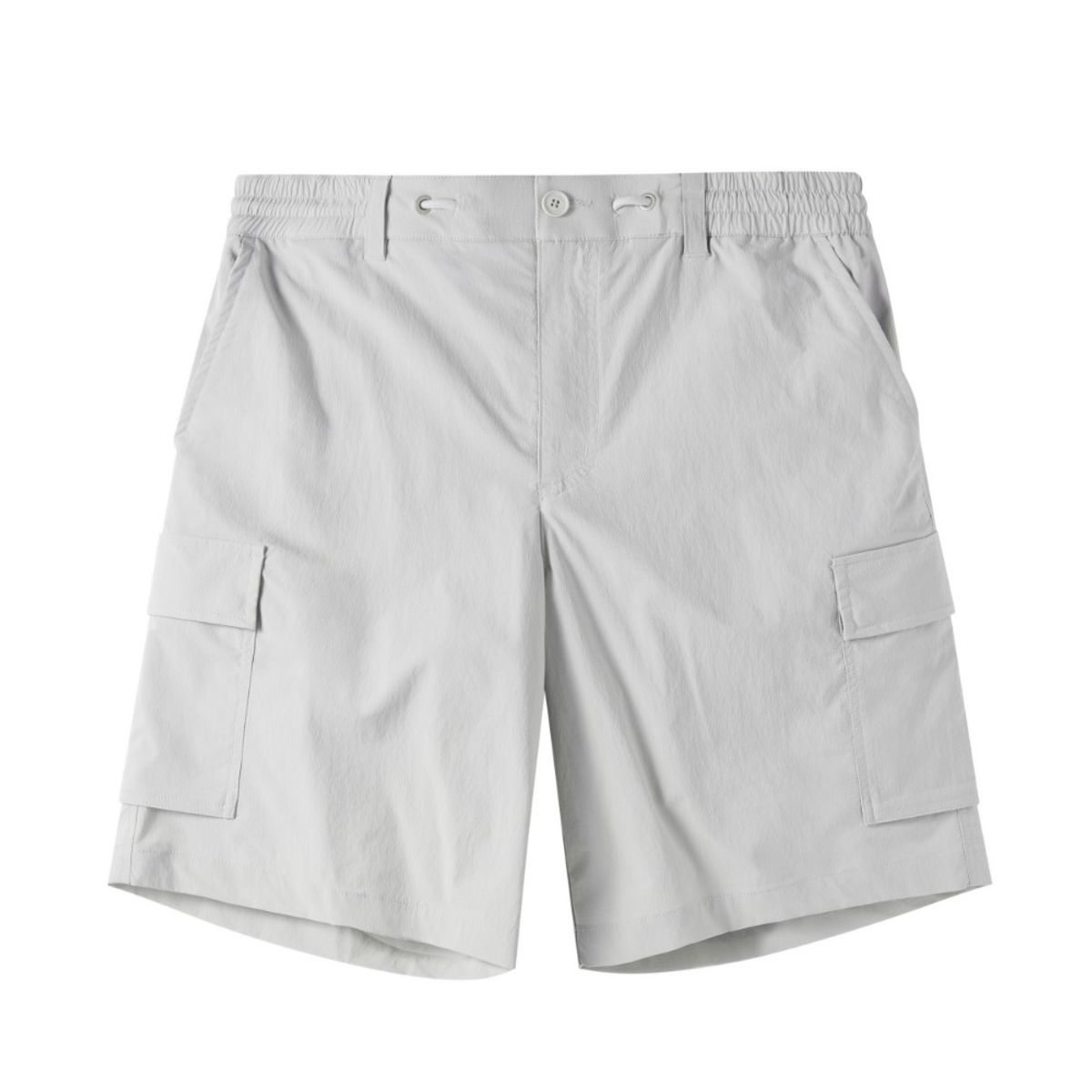 브롬톤 런던(BROMPTON LONDON) LIGHTWEIGHT NYLON SET SHORT - L/GREY (P252UHP184)