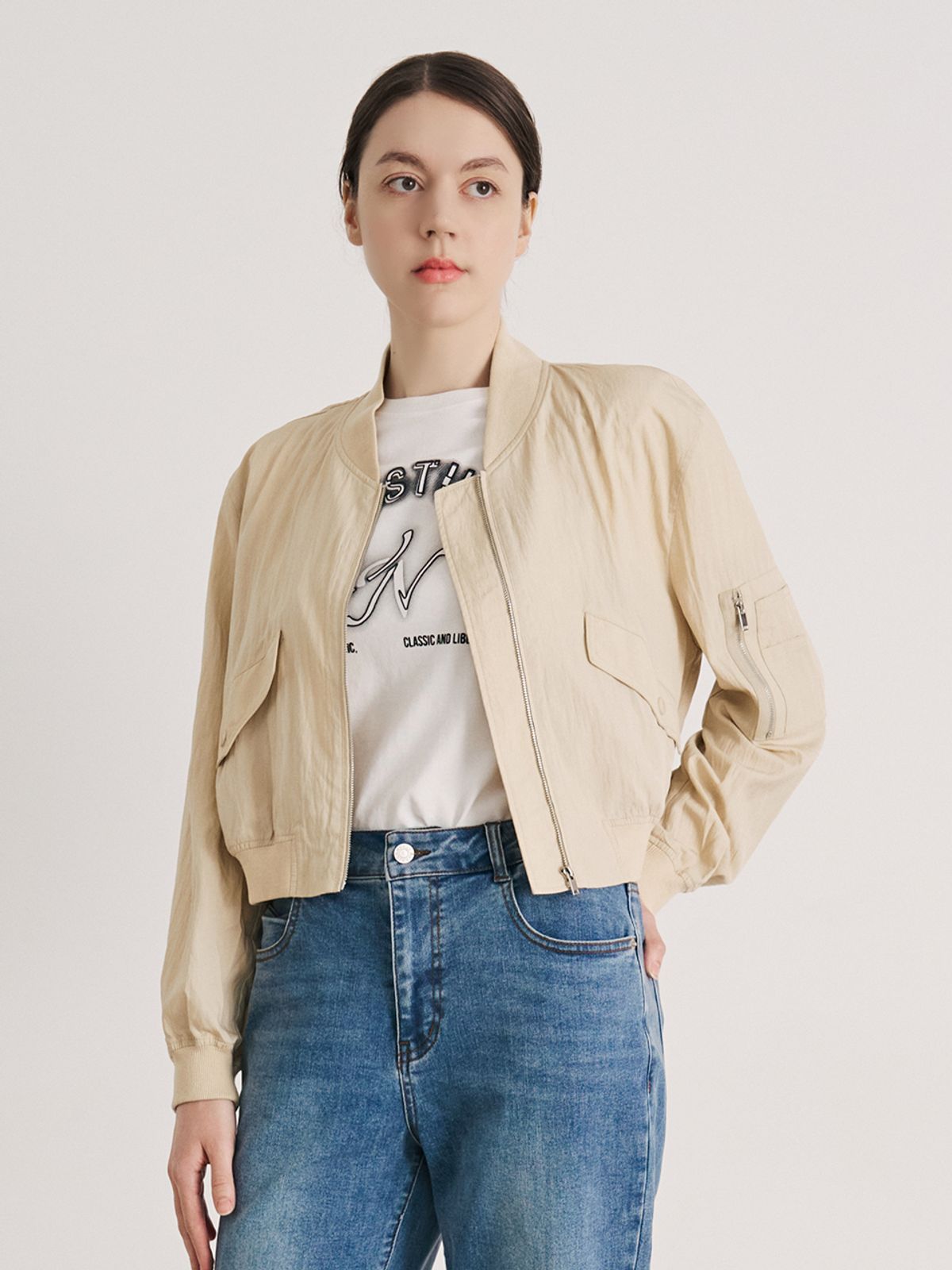 브이엔와이스튜디오(VNYSTUDIO) FLAP POCKET BLOUSON JUMPER_YA9JPN2
