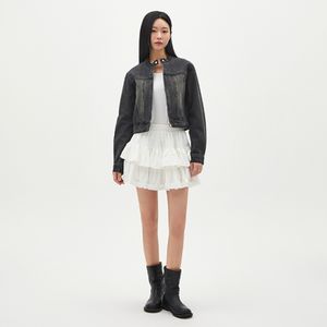 밴딩 프릴 미니 스커트(속바지) AR2WS420