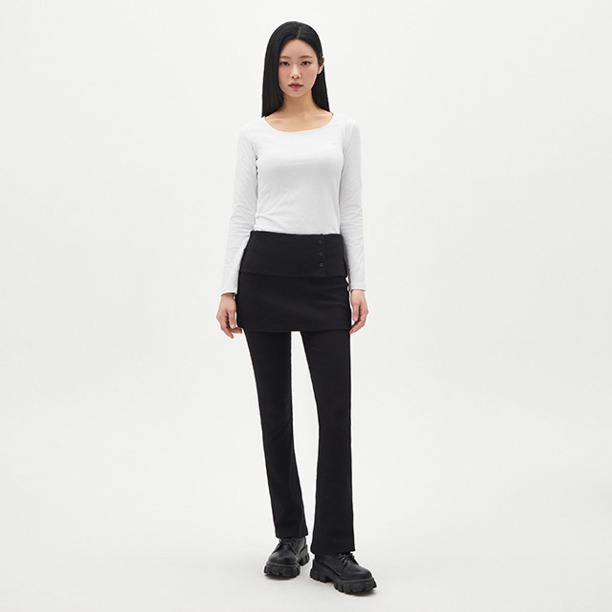 랩(LAP) 치마 레이어드 레깅스팬츠 AR1WP266