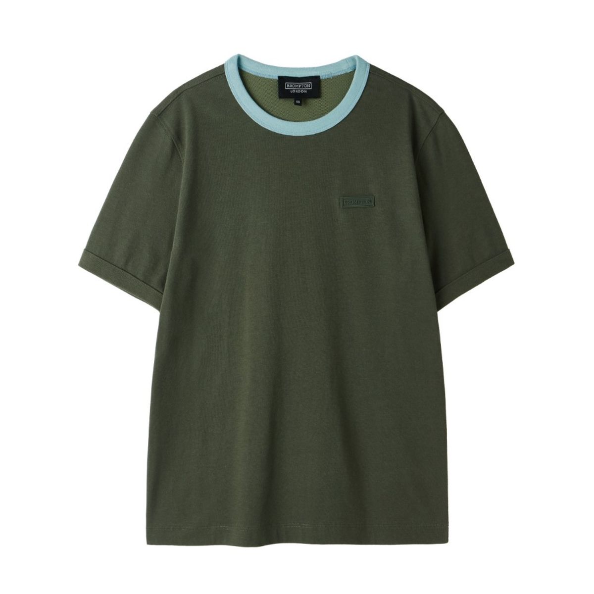 브롬톤 런던(BROMPTON LONDON) W COOL-COTTON T-SHIRT - KHAKI (P252WTS132)