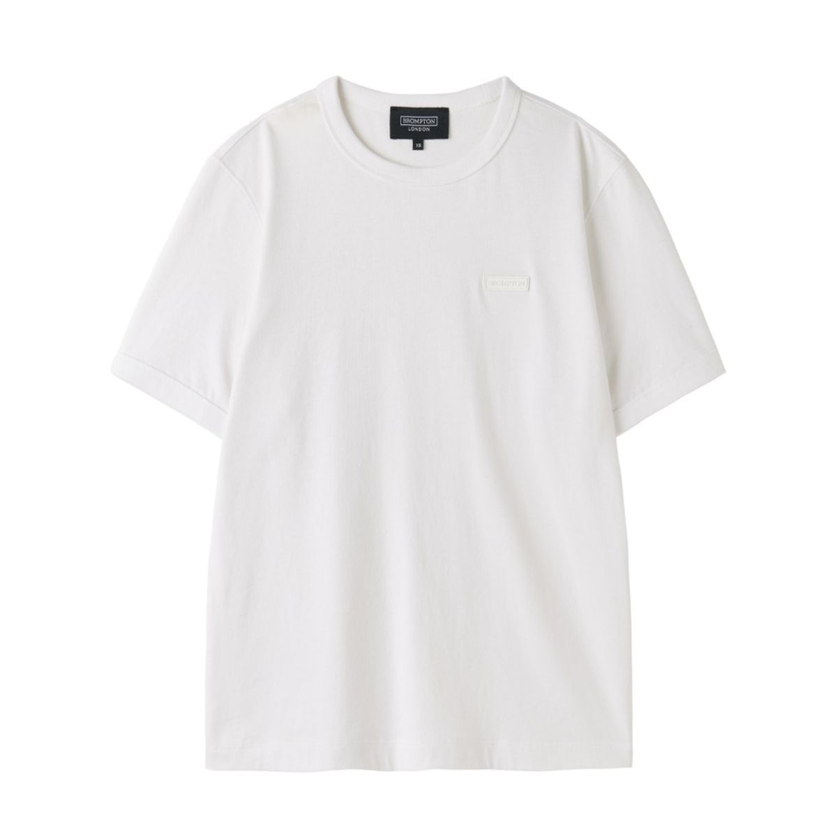 브롬톤 런던(BROMPTON LONDON) W COOL-COTTON T-SHIRT - WHITE (P252WTS132)