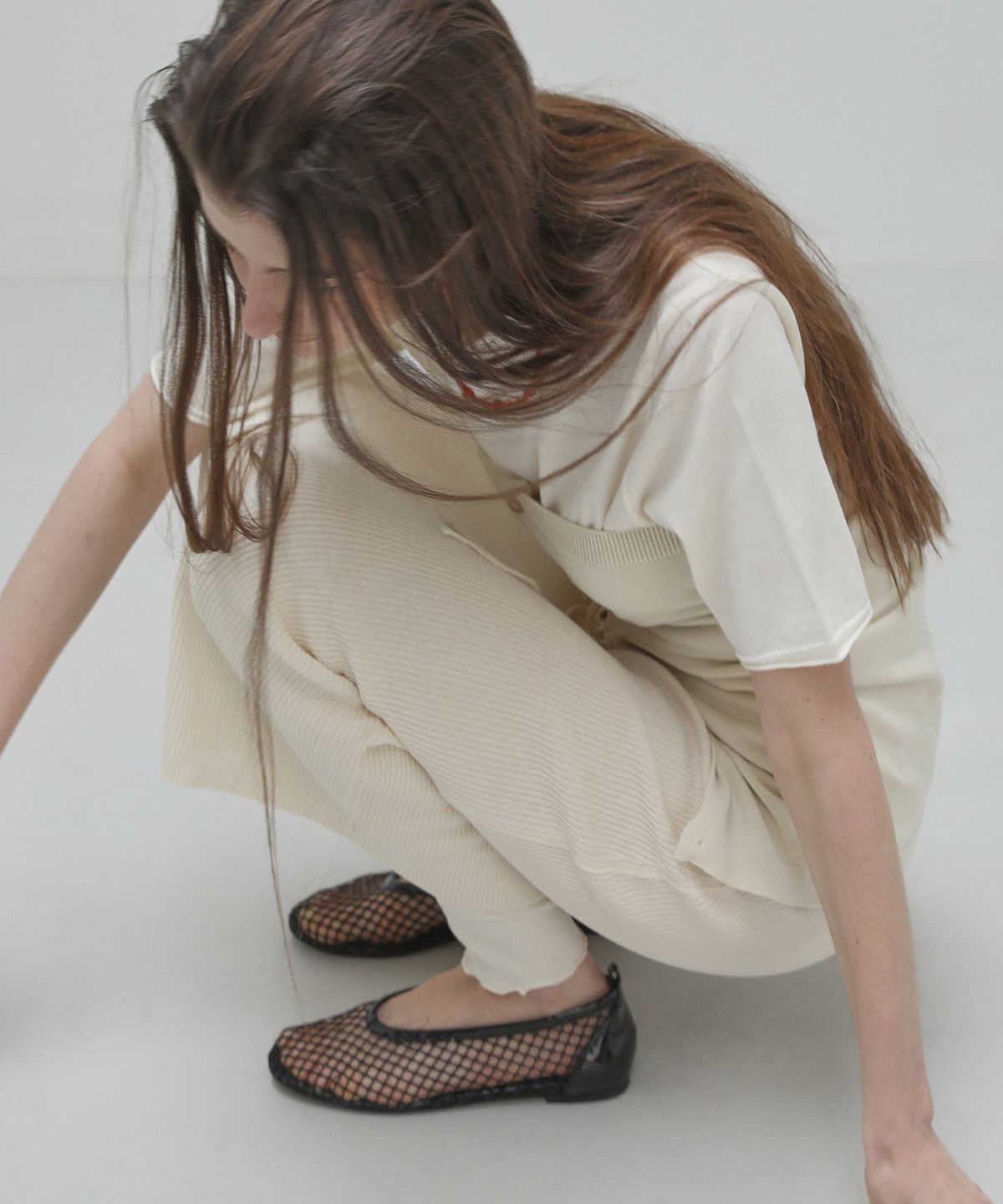 에퓨레(EPURE) LUZ Two-way Net Flats