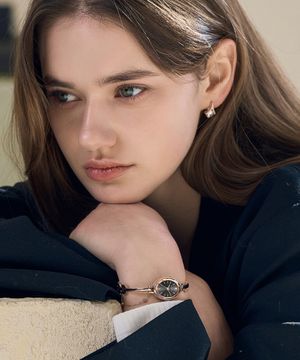 엘립스 레이어드 뱅글 워치 - 블랙 / ST7121-RBR