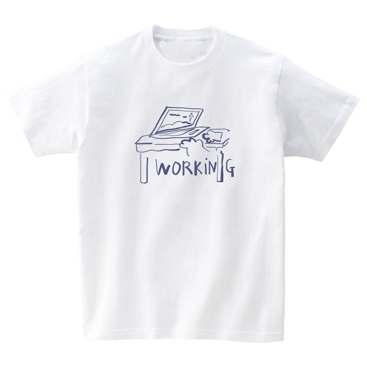 어썸어스(AWESOMEUS) Working cat T-SHIRTS_4COLOR