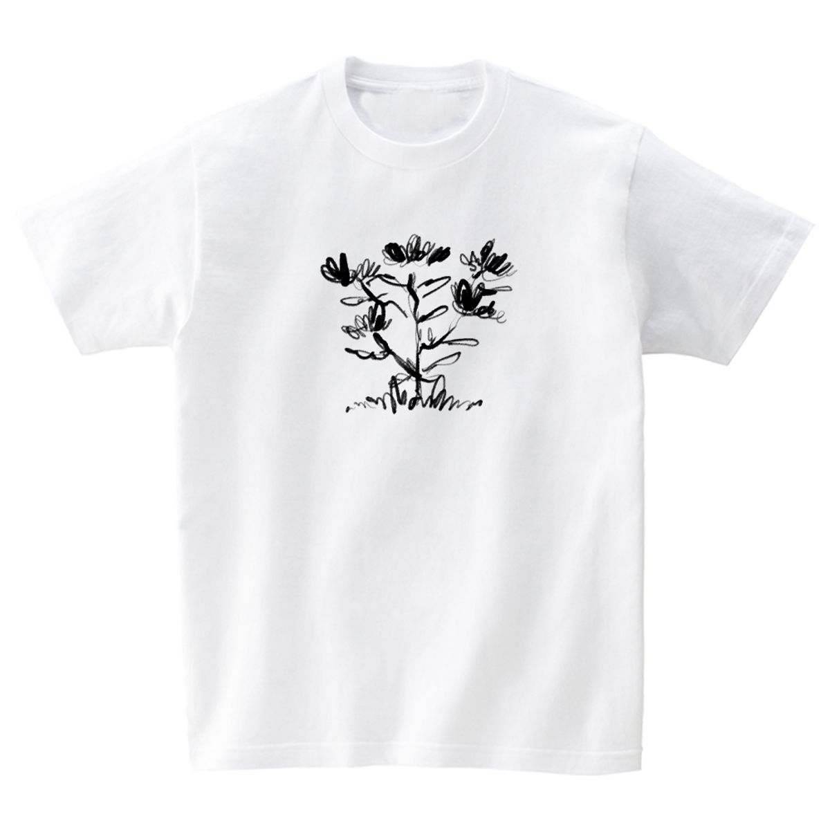 어썸어스(AWESOMEUS) Wild flowers T-SHIRTS_4COLOR