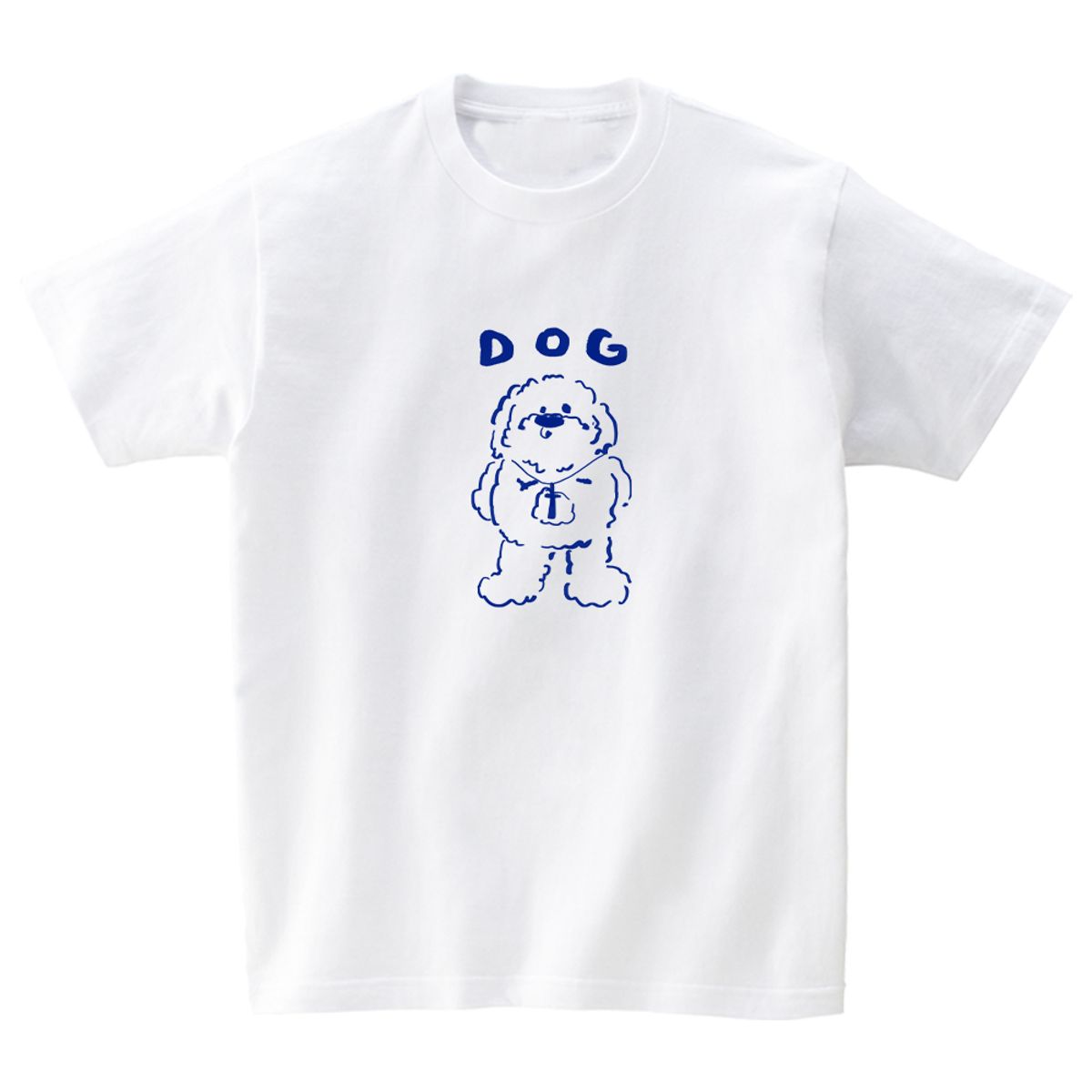 어썸어스(AWESOMEUS) Standing dog T-SHIRTS_4COLOR