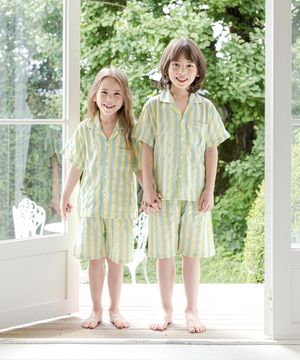 145 옐로스트 반소매 파자마 세트