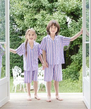 144 바이올렛 반소매 파자마세트