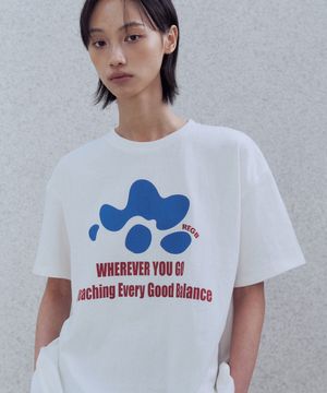 REGB GRAPHICS HEAVY T-SHIRTS WHITE