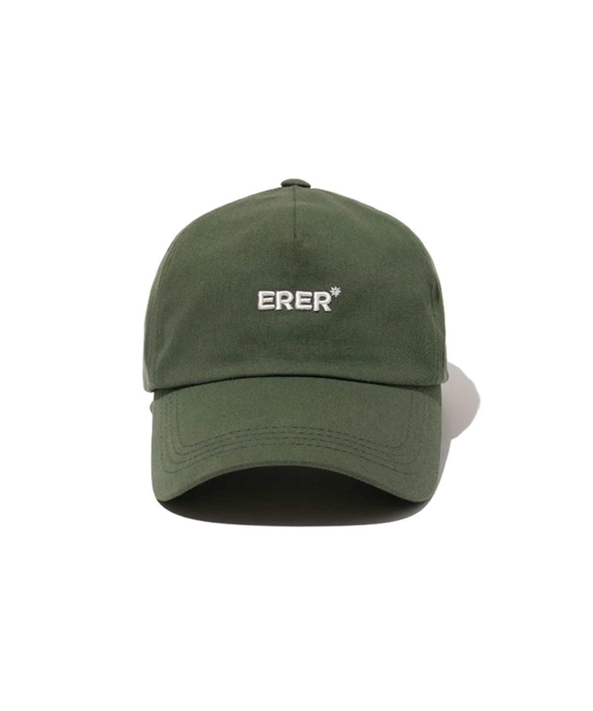 에르에르(ERER) ERER Embroidery Cap Green