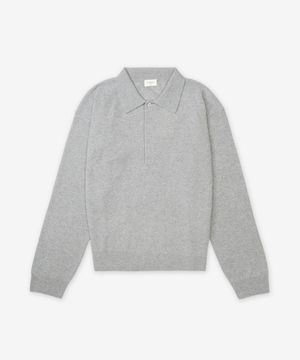 울 폴로 셔츠 - 그레이 / 817251Y76XM1473