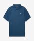 로고 스포츠 반소매 폴로 셔츠 - 딥 블루 / MML0358BL91