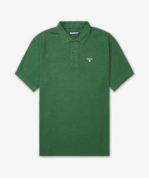 로고 스포츠 반소매 폴로 셔츠 - 레이싱 그린 / MML0358OL72
