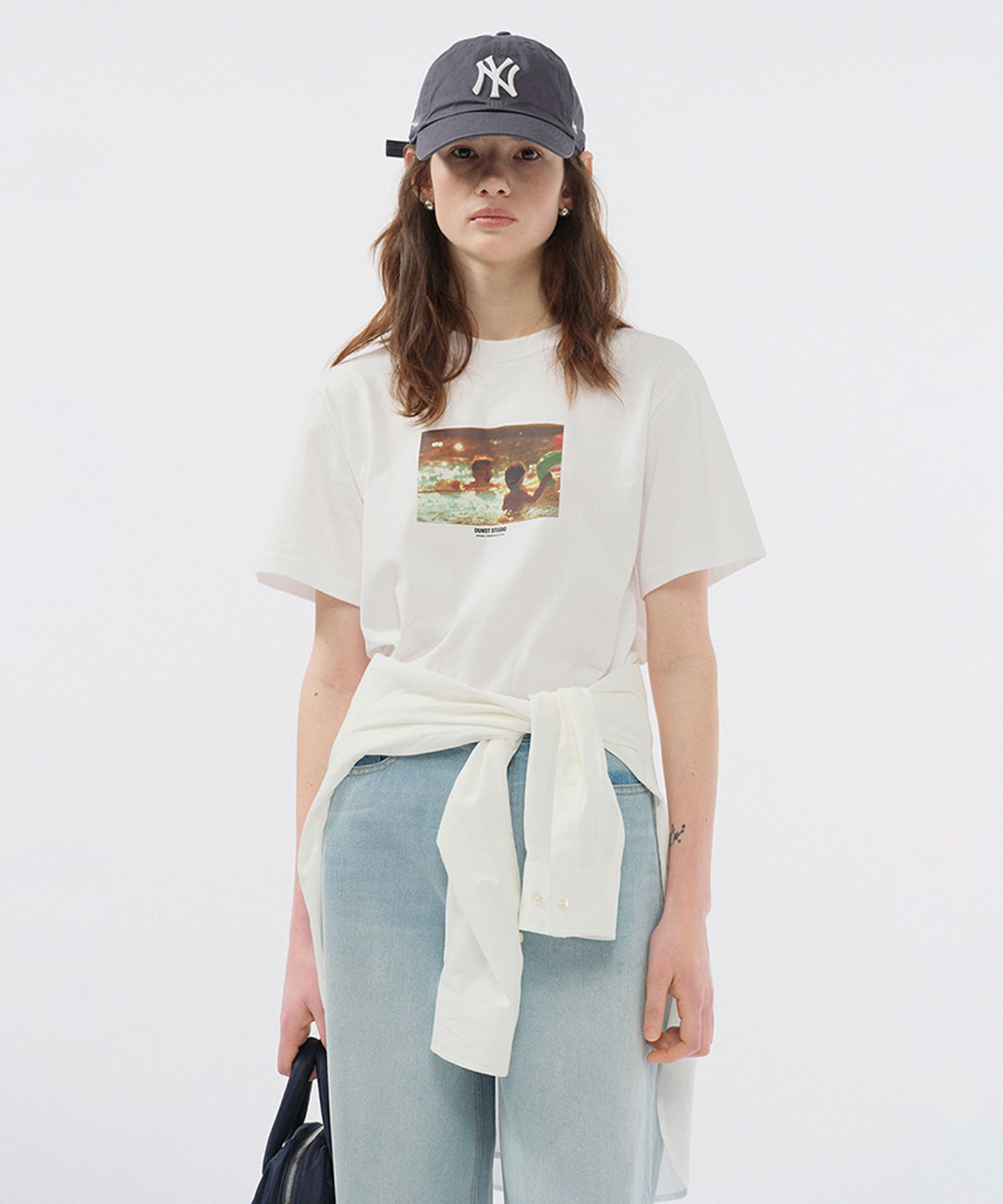 Dunst ♥ UNISEX CHILDHOOD PHOTO T-SHIRT /追跡付 MUSINSA | DUNST FOR WOMEN UNISEX CHILDHOOD PHOTO T