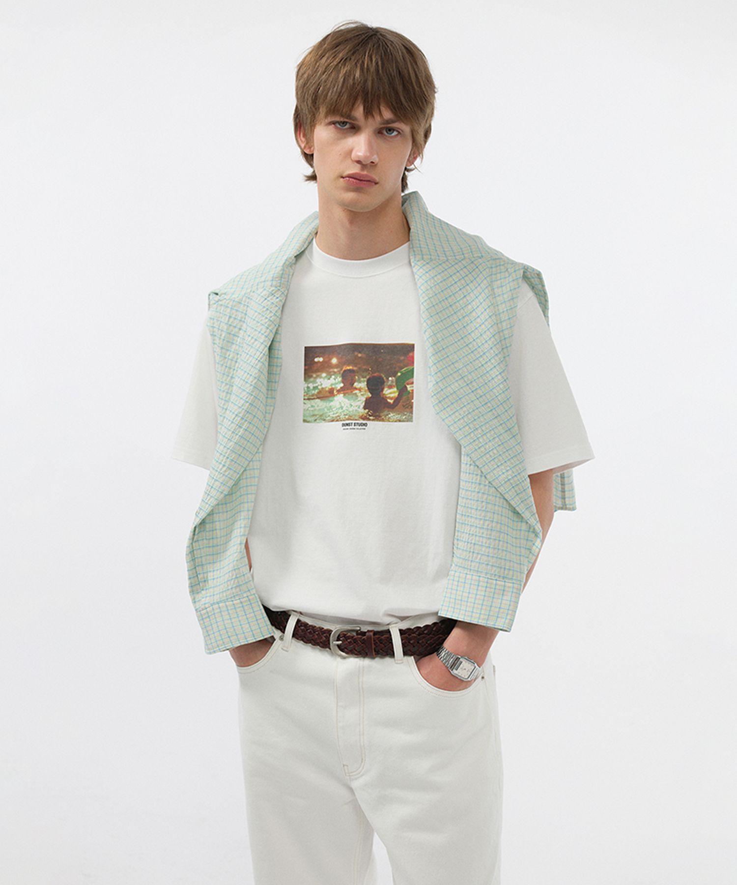 ★2025SS新作★DUNST★CHILDHOOD PHOTO T-SHIRT MUSINSA | DUNST CHILDHOOD PHOTO T-SHIRT_UNISEX_UDTS5B132_OFF