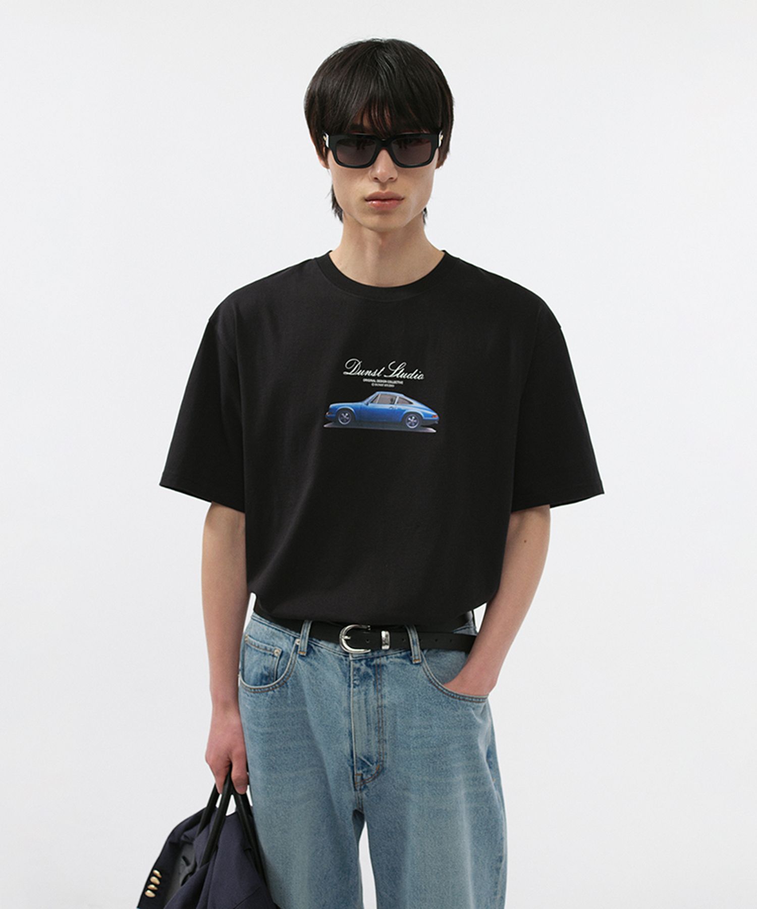 Dunst ♥ UNISEX SUMMER HOLIDAY CAR T-SHIRT /追跡付 MUSINSA | DUNST SUMMER HOLIDAY CAR T