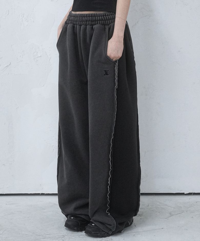 Simon Side-Color Pants PIGMENT BLACK