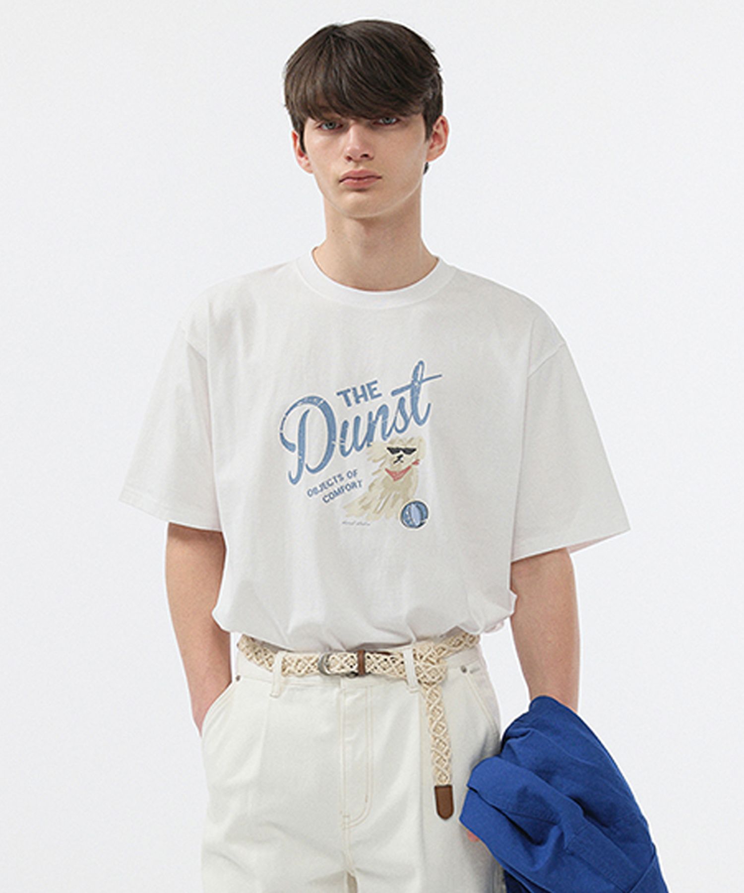 Dunst ♥ UNISEX DRAWING PUPPY T-SHIRT /追跡付 Designer fashion, Seoul-fully created | W Concept