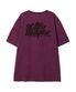 [에이피스튜디오X스캐리브라더 SERIES 1]코튼 루즈핏 반팔 티셔츠_플럼 퍼플