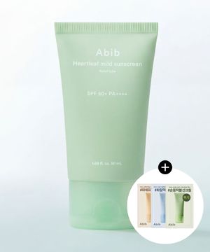 어성초 마일드 선크림 릴리프 튜브 SPF50+ PA++++ 50ml(+선크림 샘플키트 증정)
